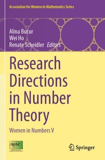Front cover_Research Directions in Number Theory