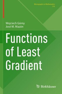 Couverture_Functions of Least Gradient