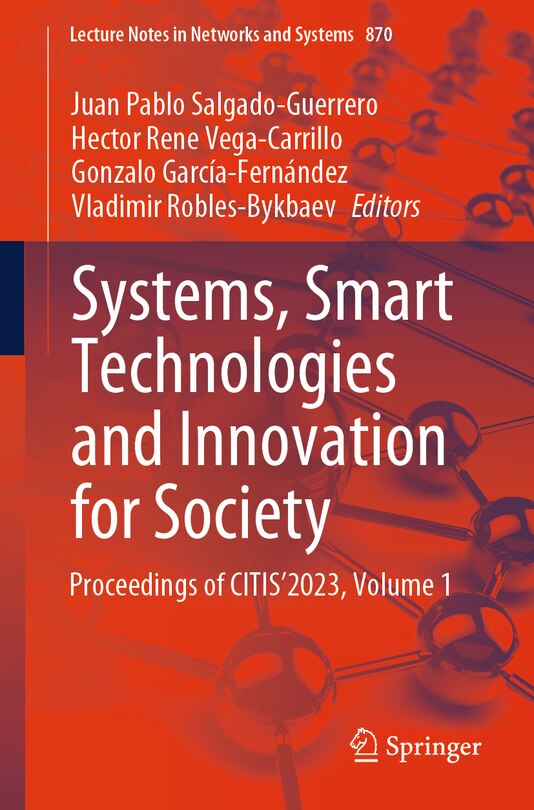 Front cover_Systems, Smart Technologies and Innovation for Society