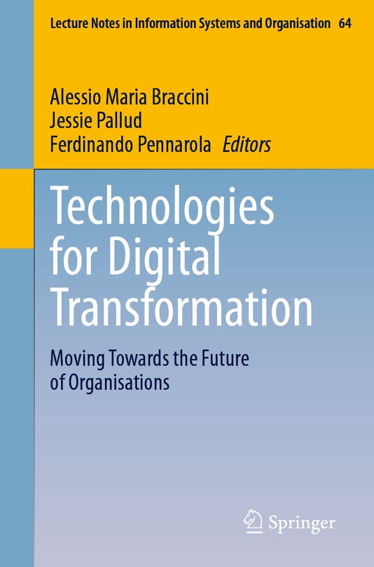 Front cover_Technologies for Digital Transformation