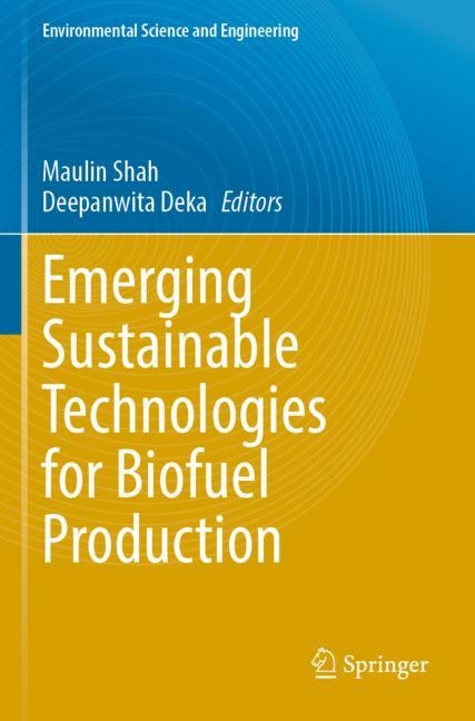 Couverture_Emerging Sustainable Technologies for Biofuel Production