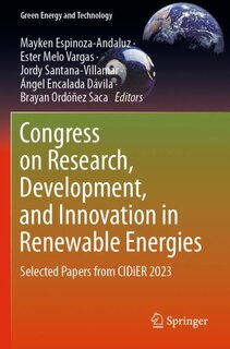 Front cover_Congress on Research, Development, and Innovation in Renewable Energies