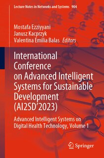 Front cover_International Conference on Advanced Intelligent Systems for Sustainable Development (AI2SD'2023