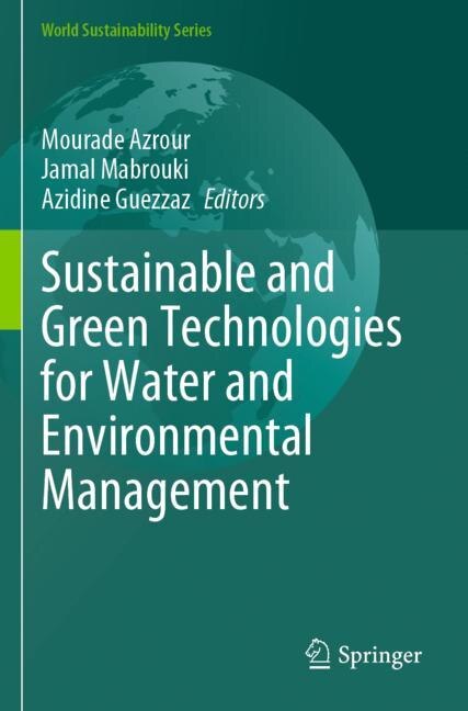 Couverture_Sustainable and Green Technologies for Water and Environmental Management