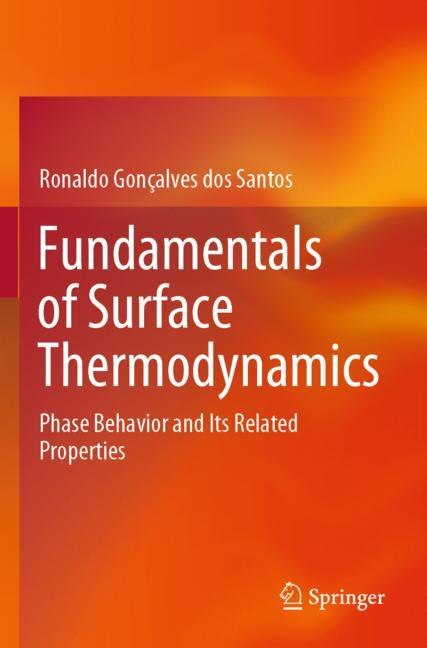Front cover_Fundamentals of Surface Thermodynamics