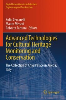 Front cover_Advanced Technologies for Cultural Heritage Monitoring and Conservation
