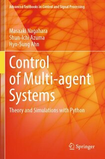 Front cover_Control of Multi-agent Systems