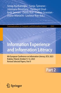 Front cover_Information Experience and Information Literacy