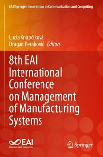Front cover_8th EAI International Conference on Management of Manufacturing Systems