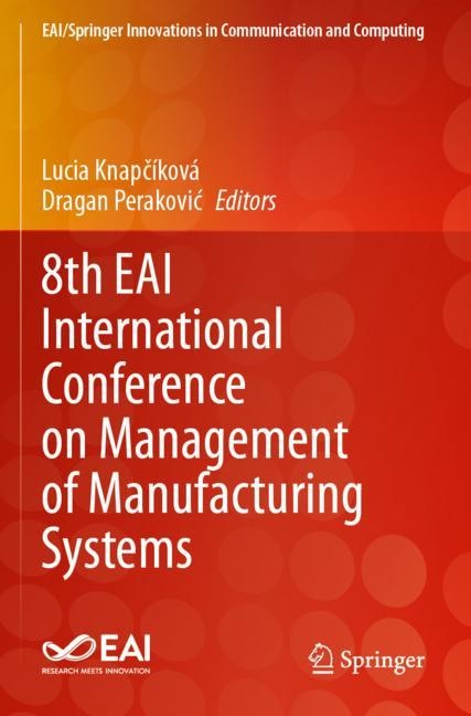 Front cover_8th EAI International Conference on Management of Manufacturing Systems