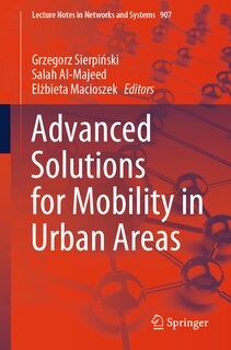 Front cover_Advanced Solutions for Mobility in Urban Areas