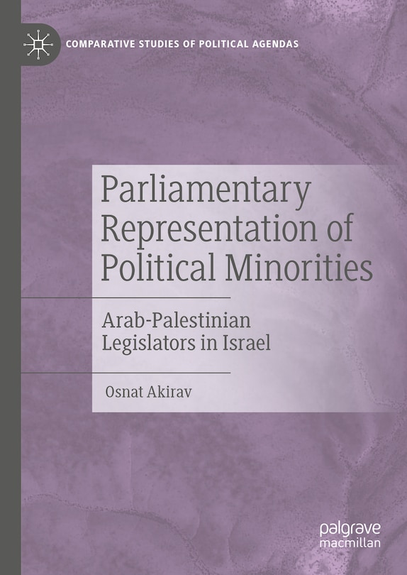 Front cover_Parliamentary Representation of Political Minorities