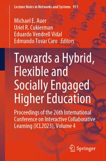Front cover_Towards a Hybrid, Flexible and Socially Engaged Higher Education
