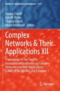 Front cover_Complex Networks