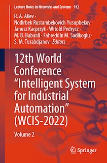 Front cover_12th World Conference Intelligent System for Industrial Automation (WCIS-2022