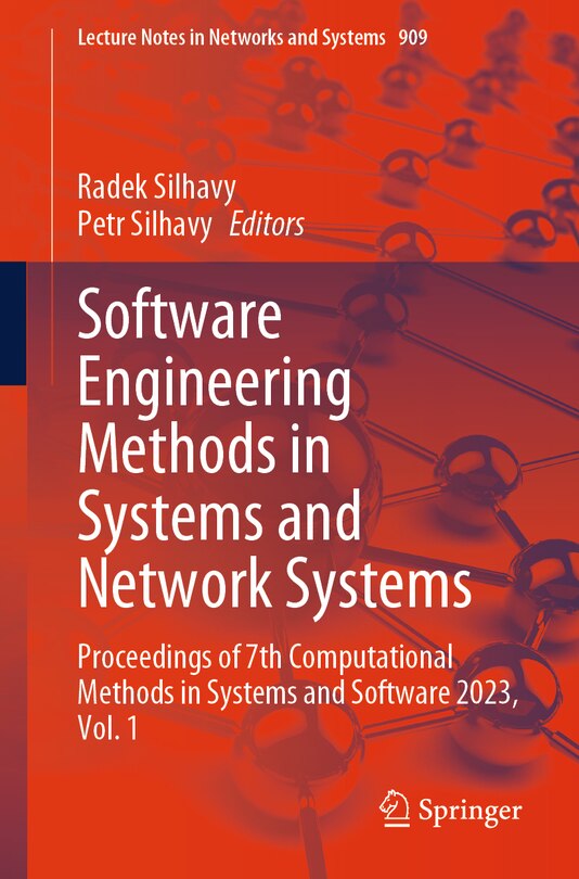 Front cover_Software Engineering Methods in Systems and Network Systems