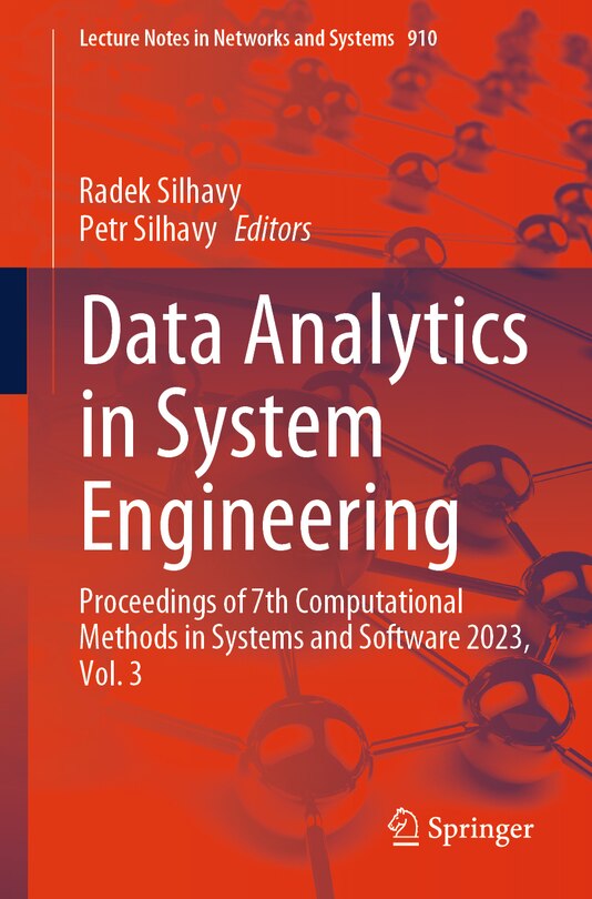 Front cover_Data Analytics in System Engineering
