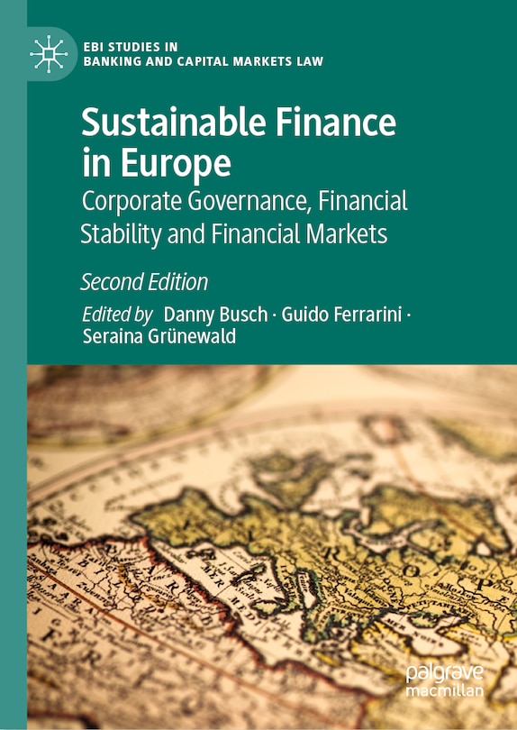 Couverture_Sustainable Finance in Europe