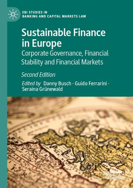 Couverture_Sustainable Finance in Europe