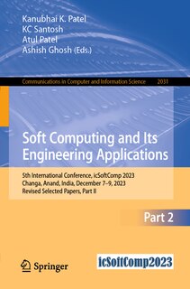 Couverture_Soft Computing and Its Engineering Applications