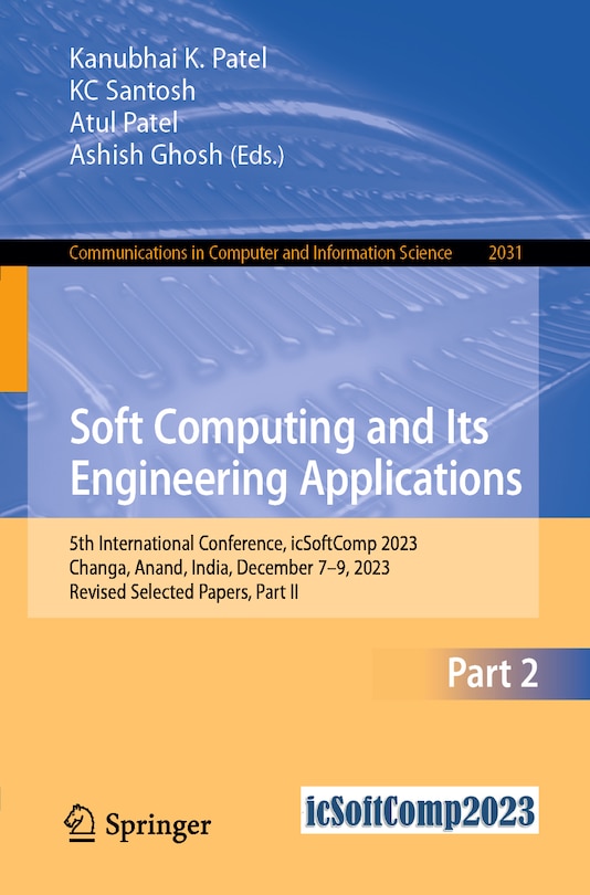 Couverture_Soft Computing and Its Engineering Applications
