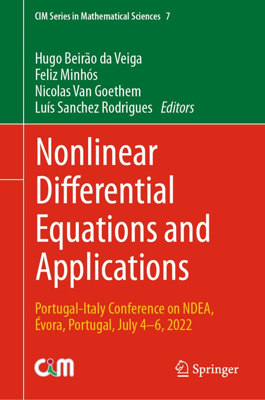 Couverture_Nonlinear Differential Equations and Applications