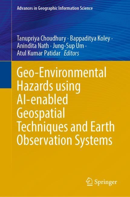 Front cover_Geo-Environmental Hazards using AI-enabled Geospatial Techniques and Earth Observation Systems