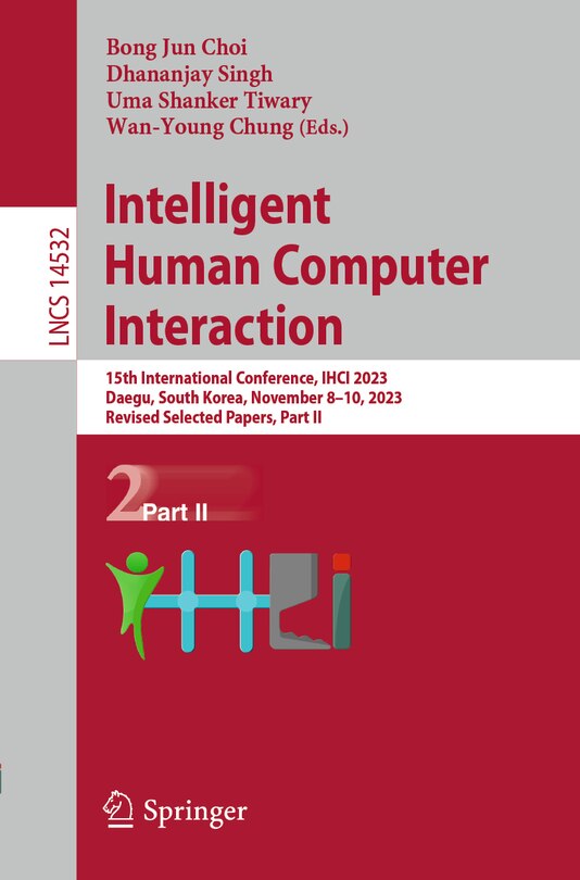 Front cover_Intelligent Human Computer Interaction