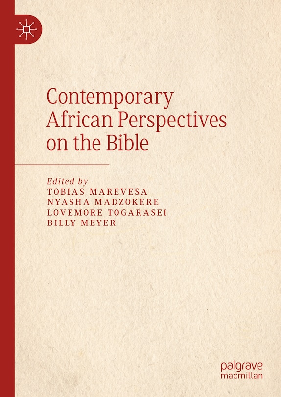 Couverture_Contemporary African Perspectives on the Bible