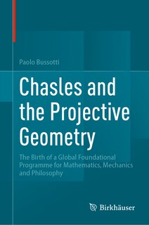 Front cover_Chasles and the Projective Geometry