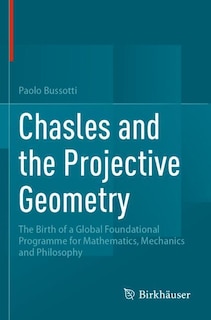 Front cover_Chasles and the Projective Geometry