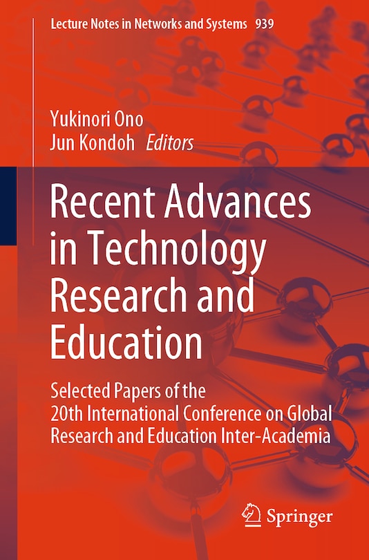 Front cover_Recent Advances in Technology Research and Education