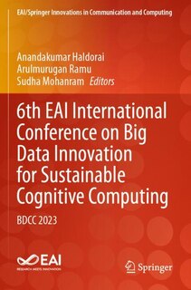 Front cover_6th EAI International Conference on Big Data Innovation for Sustainable Cognitive Computing
