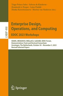 Front cover_Enterprise Design, Operations, and Computing. EDOC 2023 Workshops