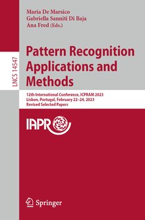 Couverture_Pattern Recognition Applications and Methods