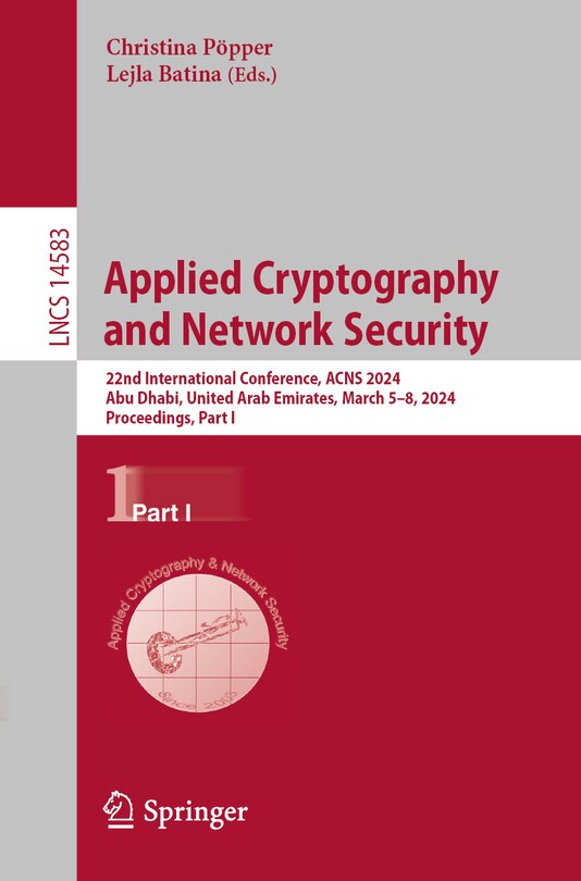 Front cover_Applied Cryptography and Network Security