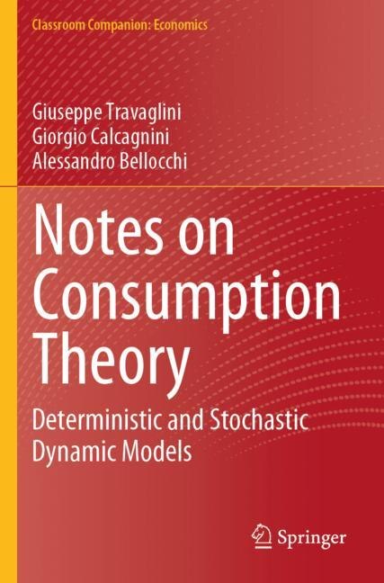 Front cover_Notes on Consumption Theory