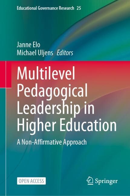 Front cover_Multilevel Pedagogical Leadership in Higher Education