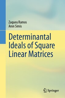 Couverture_Determinantal Ideals of Square Linear Matrices