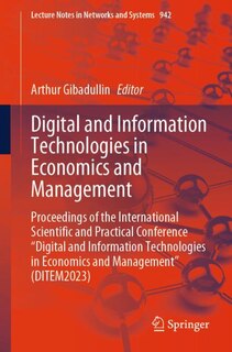 Couverture_Digital and Information Technologies in Economics and Management