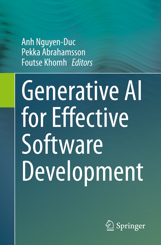 Couverture_Generative AI for Effective Software Development
