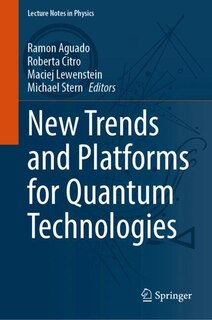 Couverture_New Trends and Platforms for Quantum Technologies