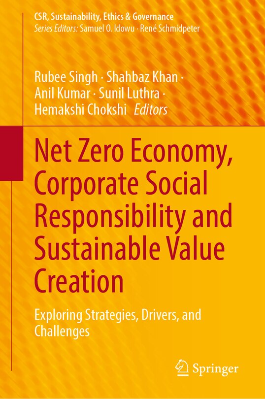 Couverture_Net Zero Economy, Corporate Social Responsibility and Sustainable Value Creation
