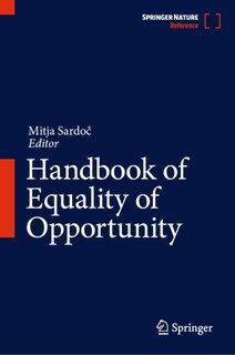 Front cover_Handbook of Equality of Opportunity