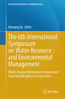 Couverture_The 6th International Symposium on Water Resource and Environmental Management