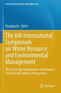 Couverture_The 6th International Symposium on Water Resource and Environmental Management