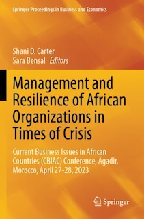 Front cover_Management and Resilience of African Organizations in Times of Crisis