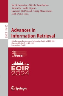 Front cover_Advances in Information Retrieval