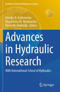 Couverture_Advances in Hydraulic Research