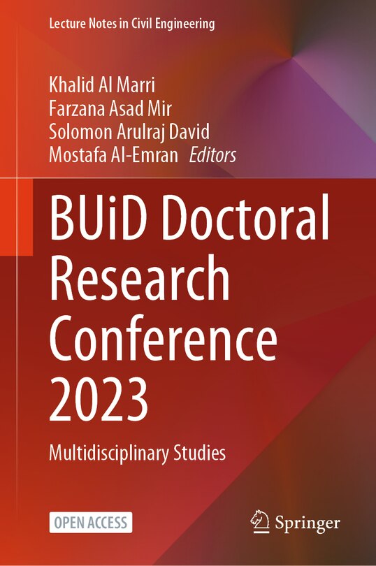 Front cover_BUiD Doctoral Research Conference 2023